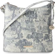 Brahmin Katie Croc Embossed Leather Crossbody Bag