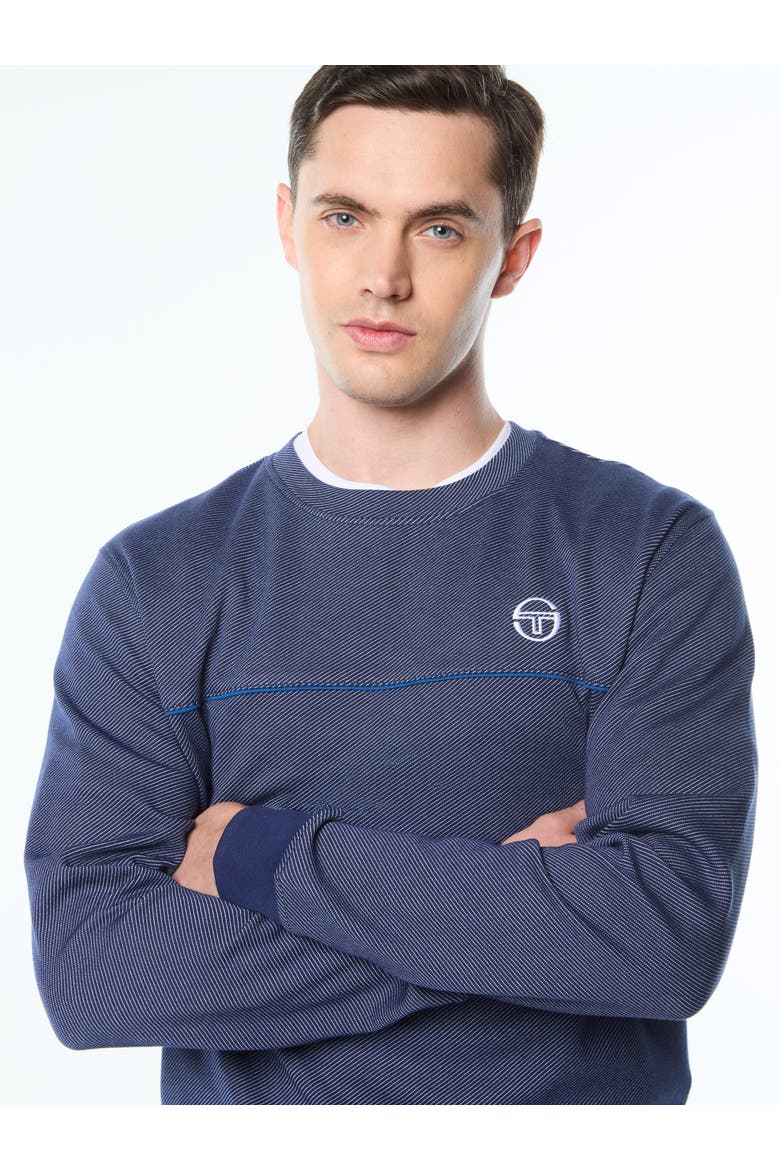 Agiato Sweatshirt, Alternate, color, BEACON BLUE