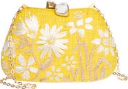 Rafe New York Tamu Embroidered Bean Clutch