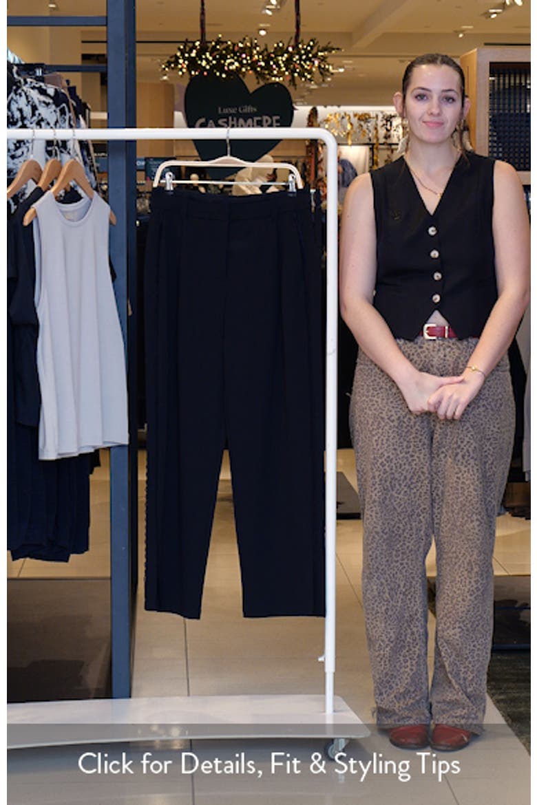 Ultra Skyrise Lace Trim Straight Leg Pant video