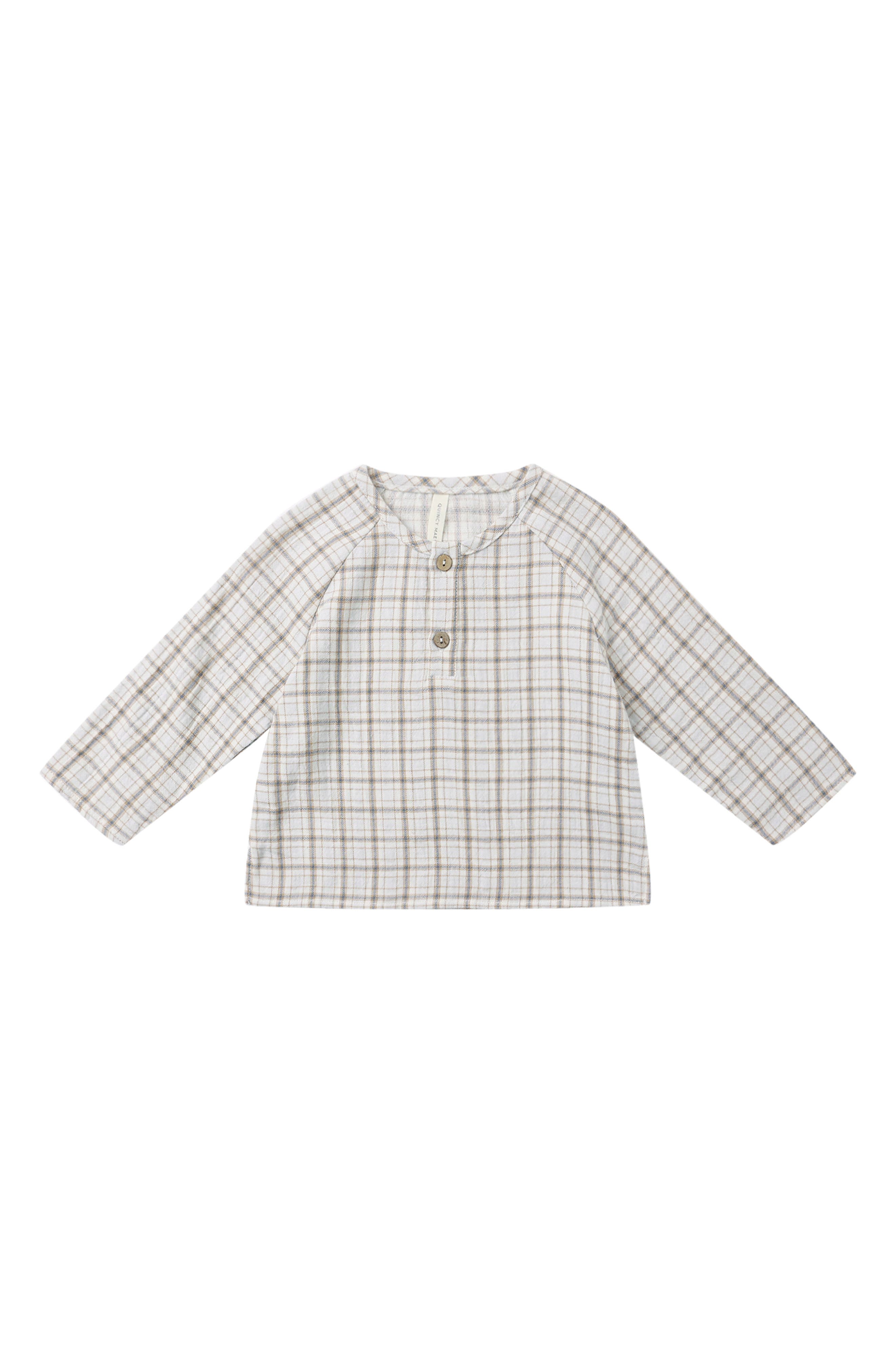 QUINCY MAE Zion Plaid Shirt