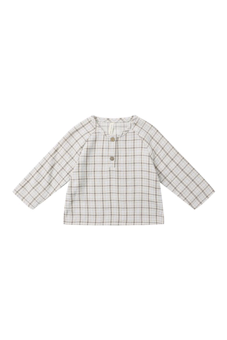 Zion Plaid Shirt, Main, color, BLUE