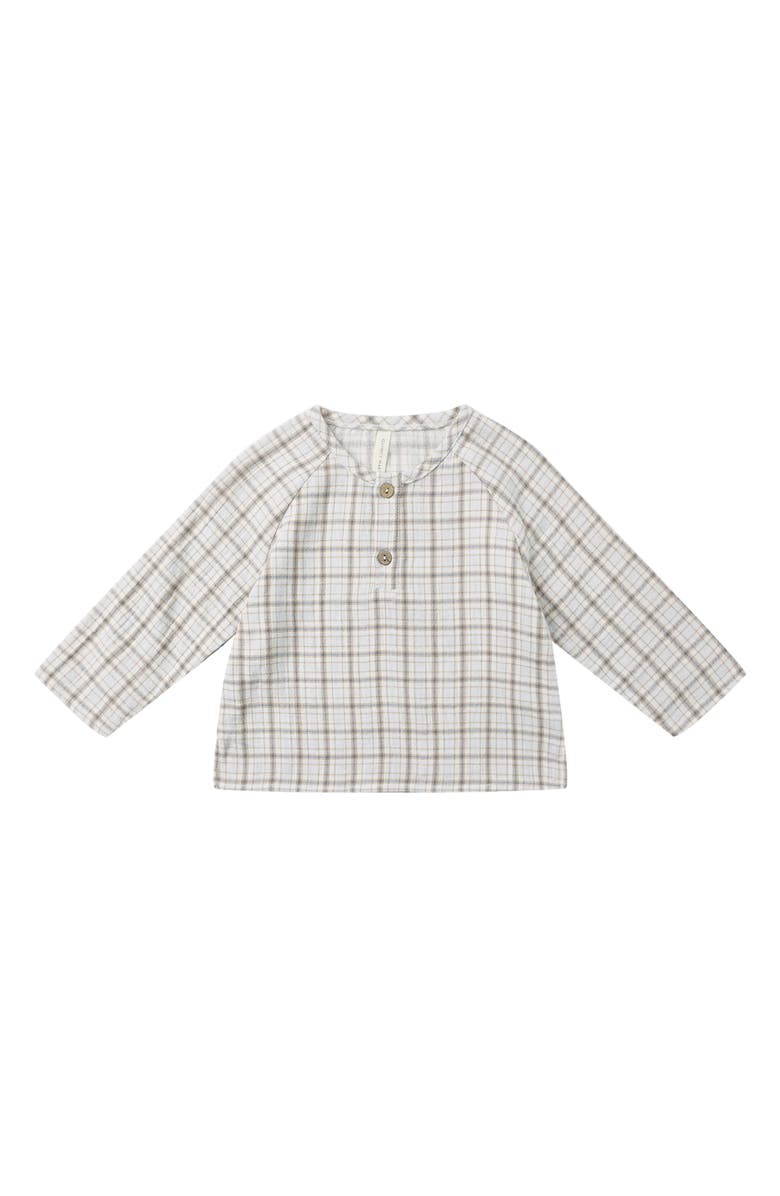 QUINCY MAE Zion Plaid Shirt, Main, color, Blue