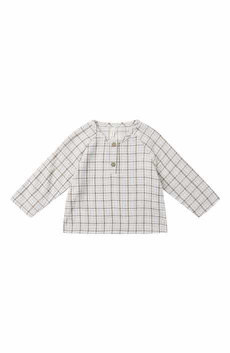 QUINCY MAE Zion Plaid Shirt