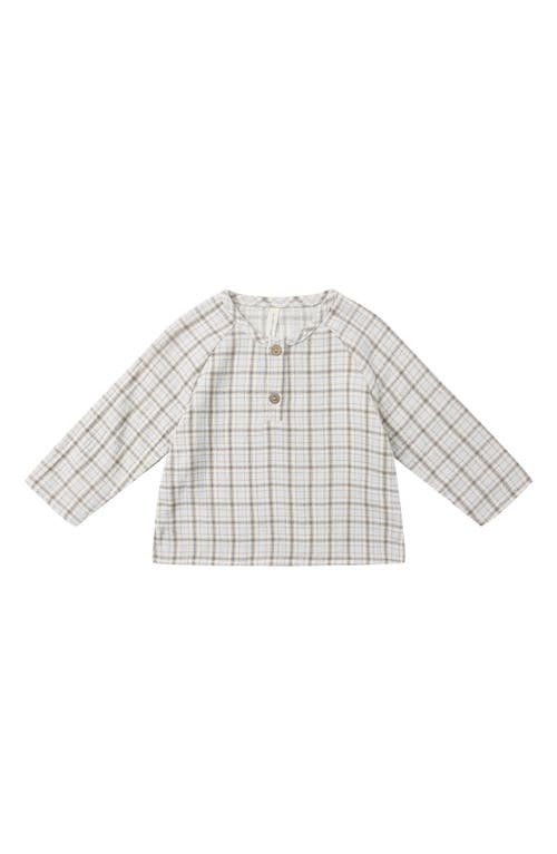 Quincy Mae Zion Plaid Shirt In Multi