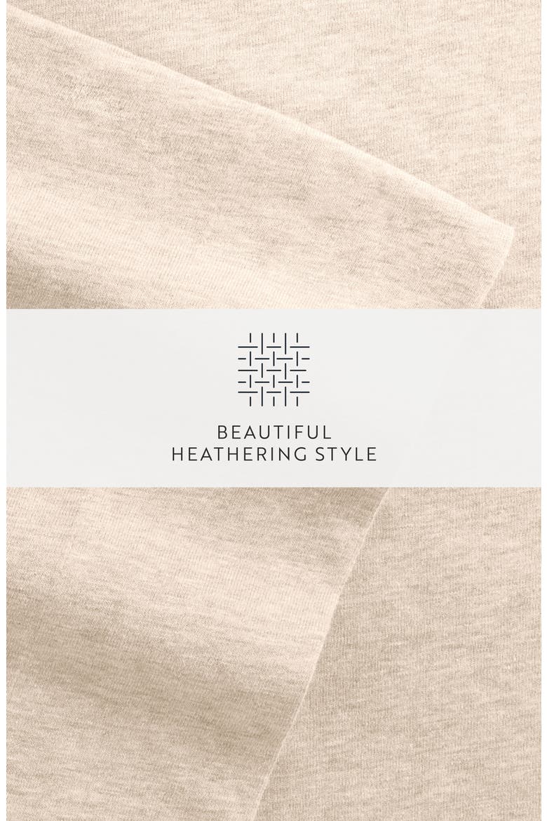 4-Piece Cotton Jersey Sheet Set, Alternate, color, OATMEAL