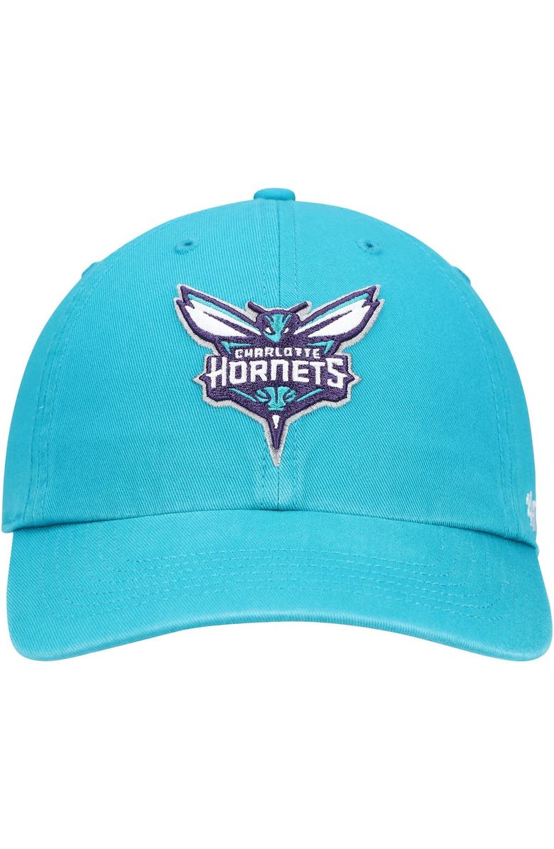 '47 Men's '47 Teal Charlotte Hornets Team Franchise Fitted Hat, Alternate, color, 