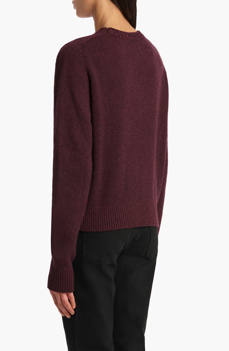 Khaite Nera Cashmere Sweater, Alternate, color, Plum