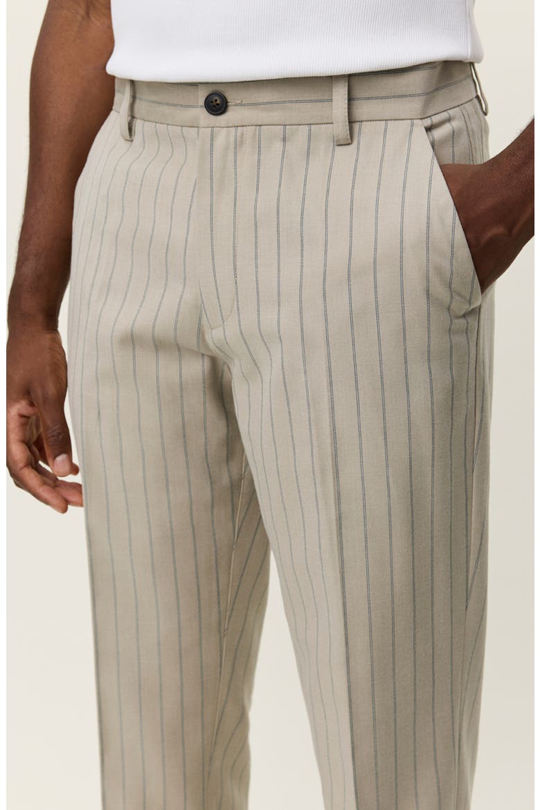 Como Pinstripe Pants, Alternate, color, DARK SAND
