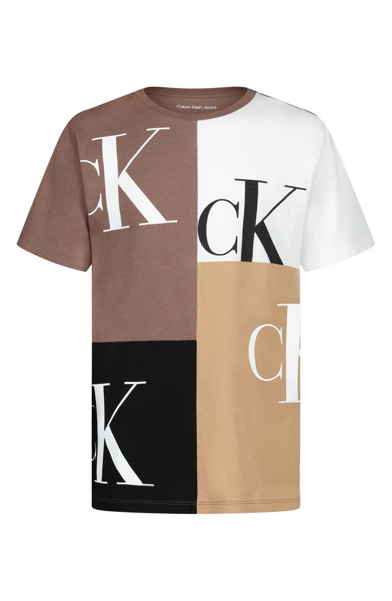 Calvin Klein Kids' Block Party T-Shirt, Main, color,
