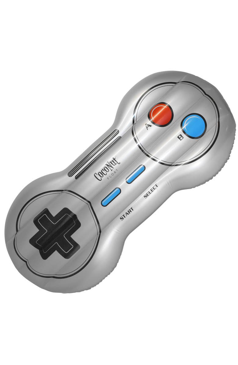Coconut Float Retro Game Controller Pool Float 54 Inch x 22 Inch, Alternate, color,