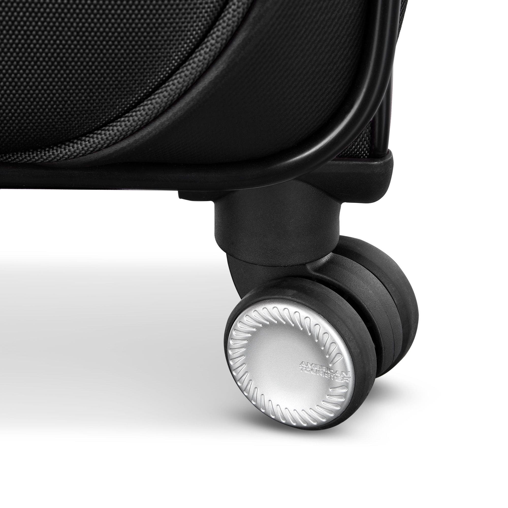 AMERICAN TOURISTER 4 KIX 3.0 Softside 20" Carry On Spinner, Alternate, color, Black