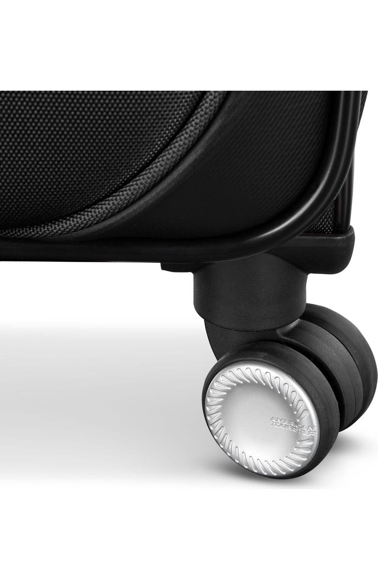 AMERICAN TOURISTER 4 KIX 3.0 Softside 20" Carry On Spinner, Alternate, color, Black