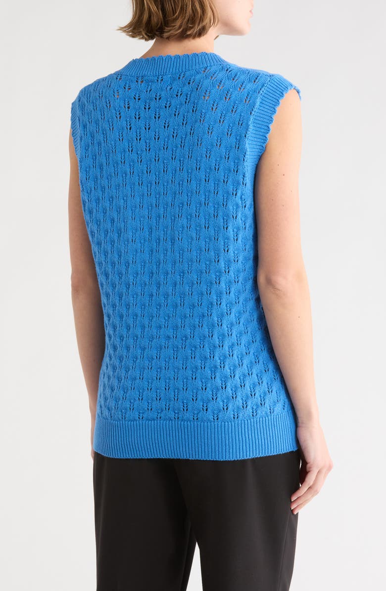 FRNCH Olarie Sweater Vest, Alternate, color, Bleu