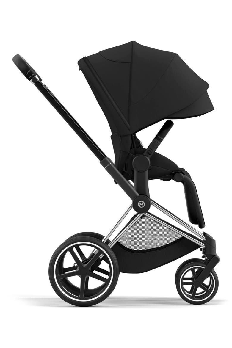 PRIAM 4 Compact Stroller, Alternate, color, SEPIA BLACK