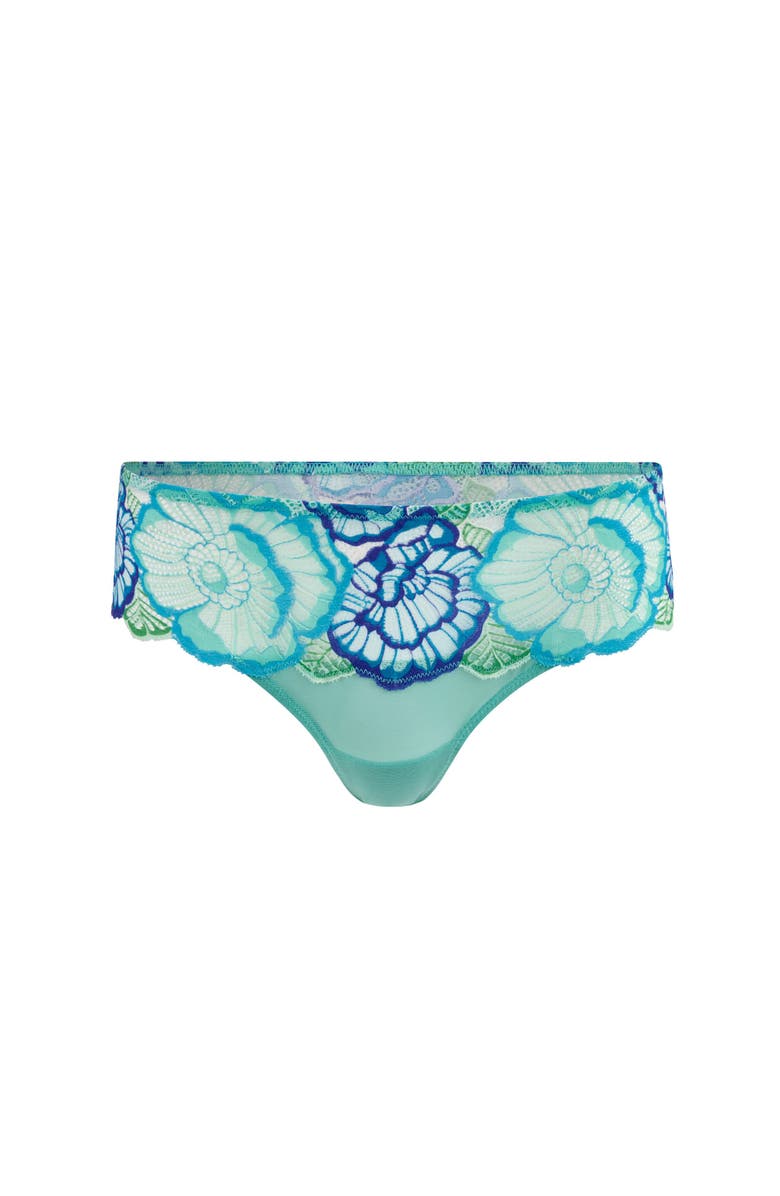 Adore Me Colete Cheeky Panties, Alternate, color, Floral Blue