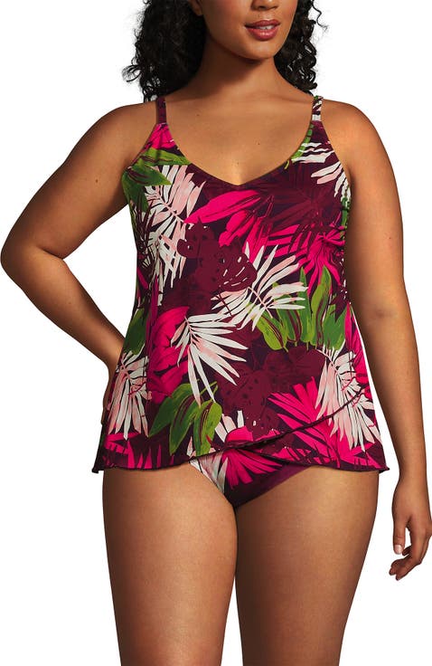 Tulip Hem Tankini Top