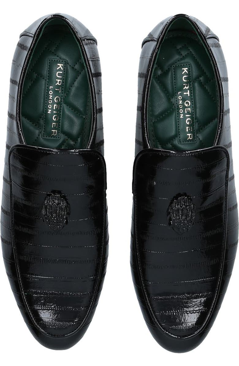 Kurt Geiger London Hugh Eagle Patent Loafer, Alternate, color,