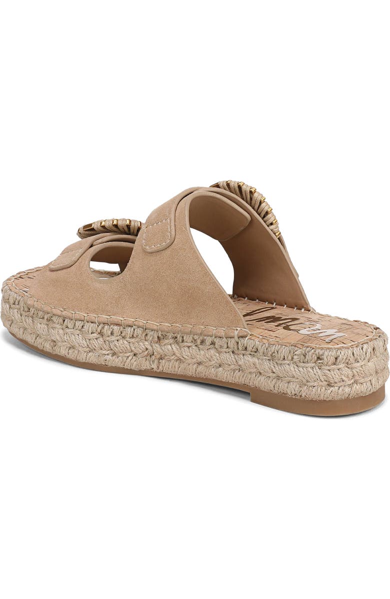 Sam Edelman Tabbey Espadrille Platform Slide Sandal, Alternate, color, Cyprus Tan