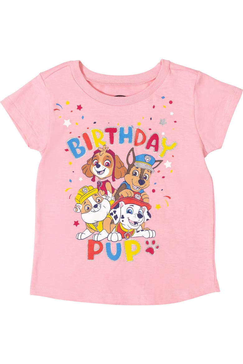 Glitter T-Shirt, Alternate, color, Blush Pink