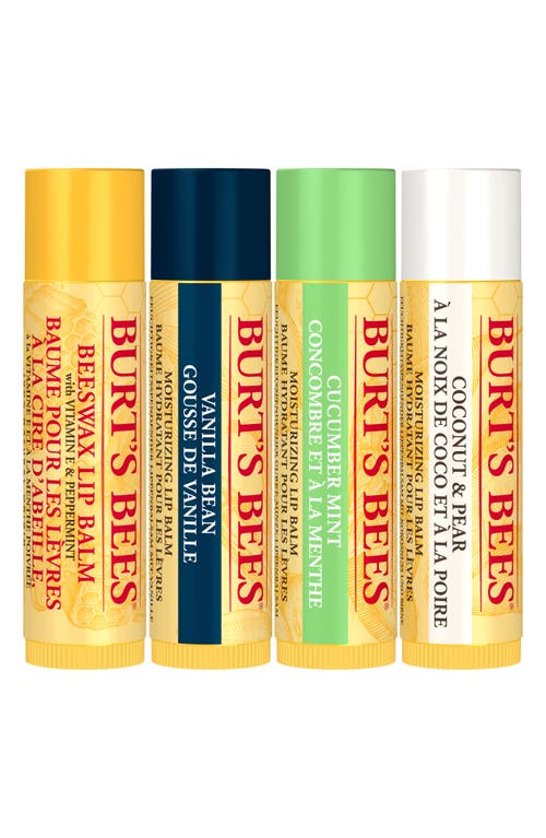 Burt's Bees Beeswax Bounty Lip Balm Gift Set In Transparent