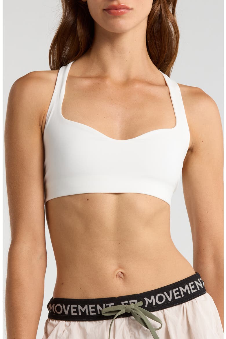 FP Movement Win Win Sweetheart Racerback Bra, Main, color, WHITE