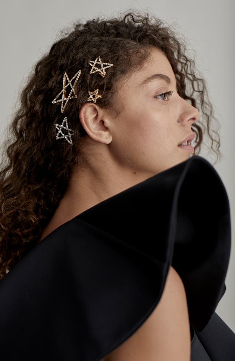 LELET NY Set of 3 Seeing Stars Bobby Pins, Alternate, color, 