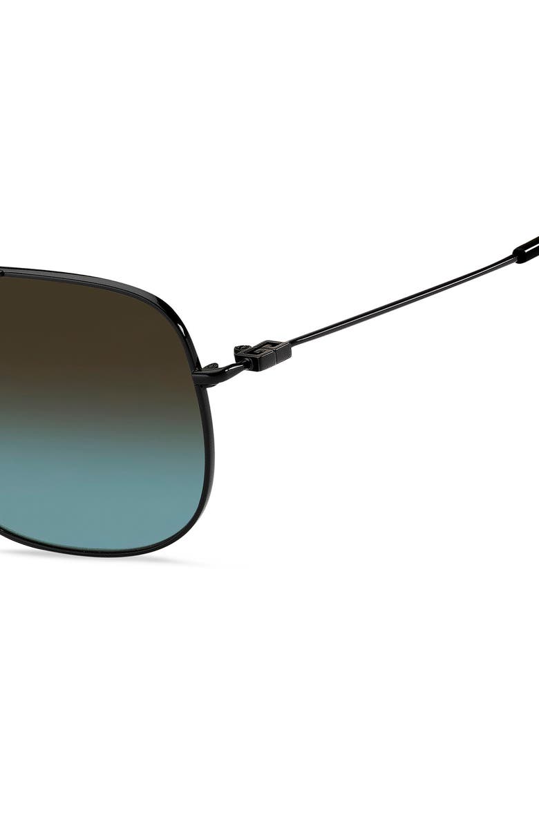 Givenchy - 59mm aviator sunglasses Givenchy GVSPEED Pilot Sunglasses, 59mm | Bloomingdale main image 3