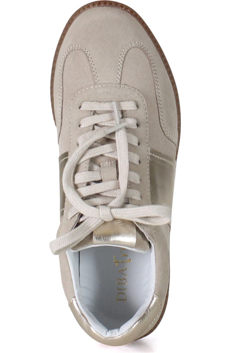 Diba True THIS TLE Lace Up Suede Sneaker, Alternate, color, Shell/Platino