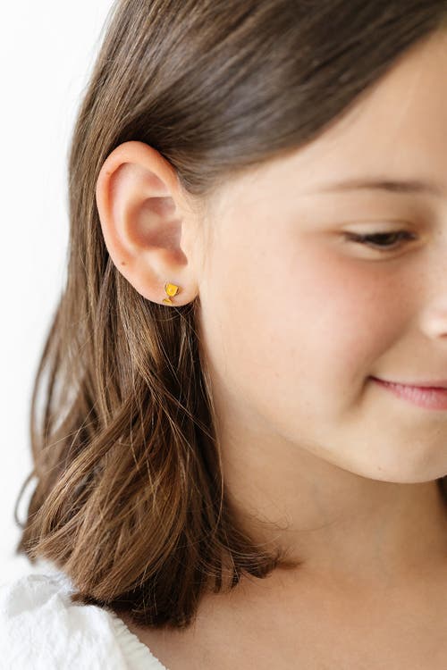 Pip Pop Trophy Stud Earrings In Gold