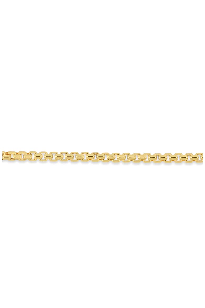 Men's 14K Rounded Box Chain Necklace (Online Trunk Show), Alternate, color, 14K YELLOW GOLD