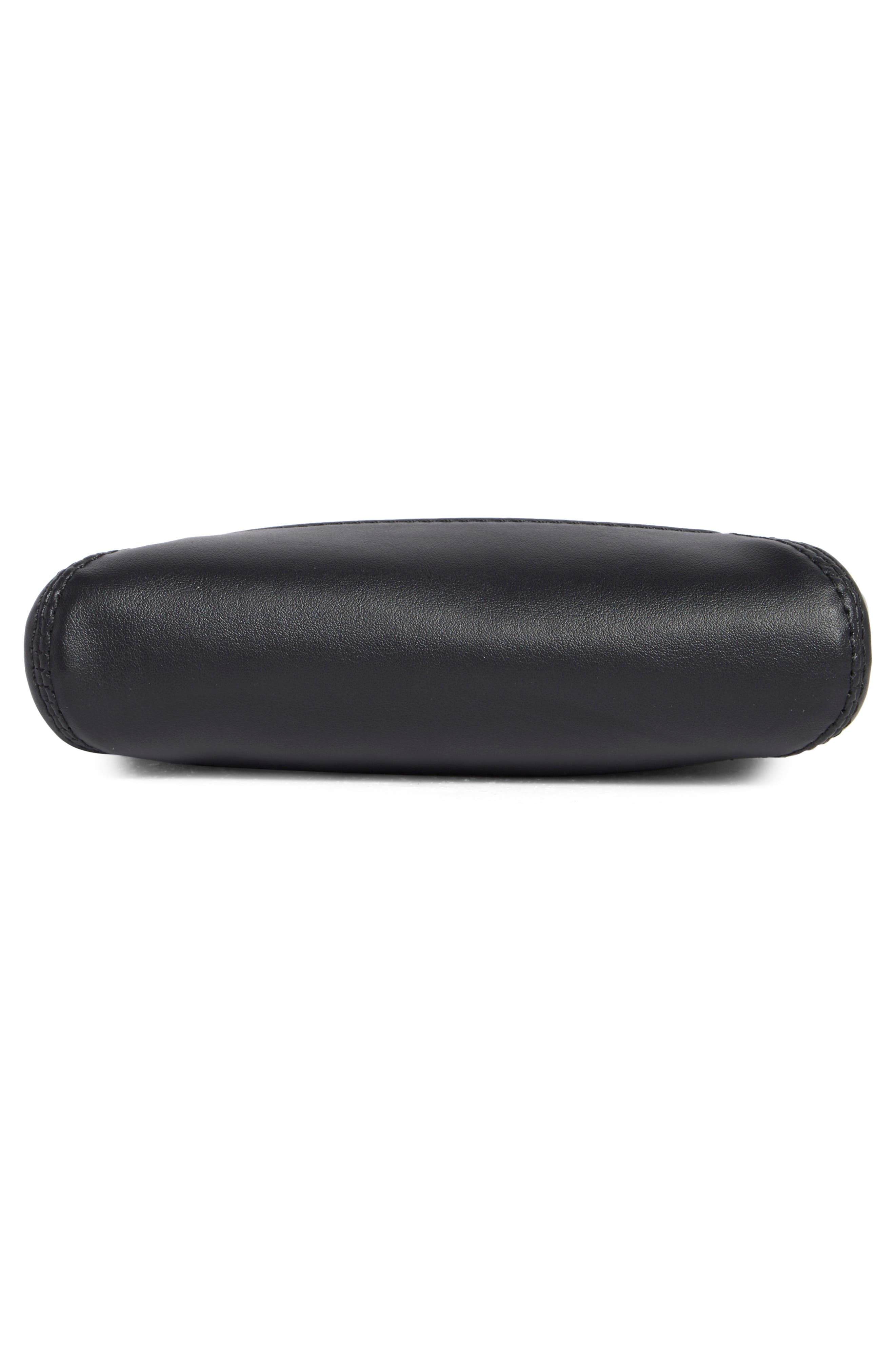 Zip Pouch Wristlet, Alternate, color, BLACK