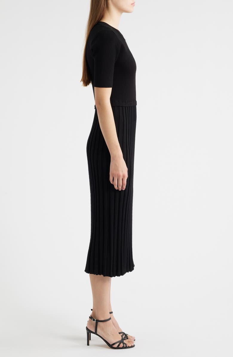 Elie Tahari The Vesper Knit Midi Dress, Alternate, color,