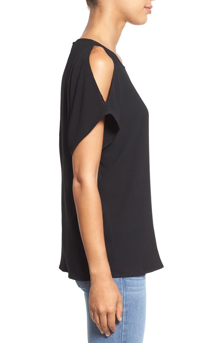 GIBSONLOOK Gibson Cold Shoulder Blouse, Alternate, color, 