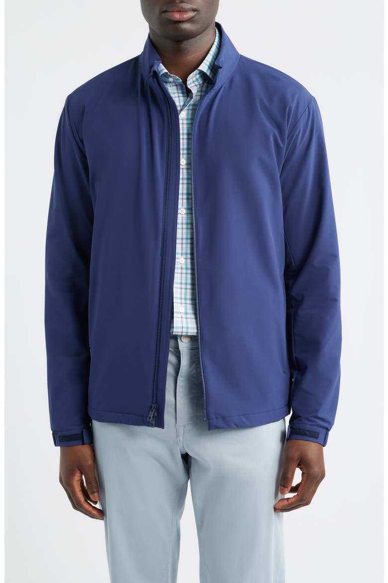 Dunes Water Resistant Golf Jacket, Main, color, NAVY
