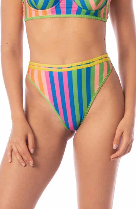 Maaji Elite High Waist Reversible Bikini Bottoms