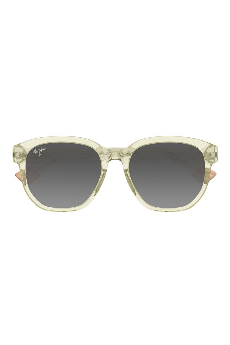 Akahai 55mm PolarizedPlus2® Square Sunglasses, Main, color, YELLOW