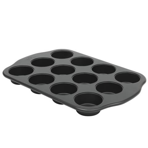 Teston Platinum Collection 12-Cup Nonstick Carbon Steel Muffin Pan
