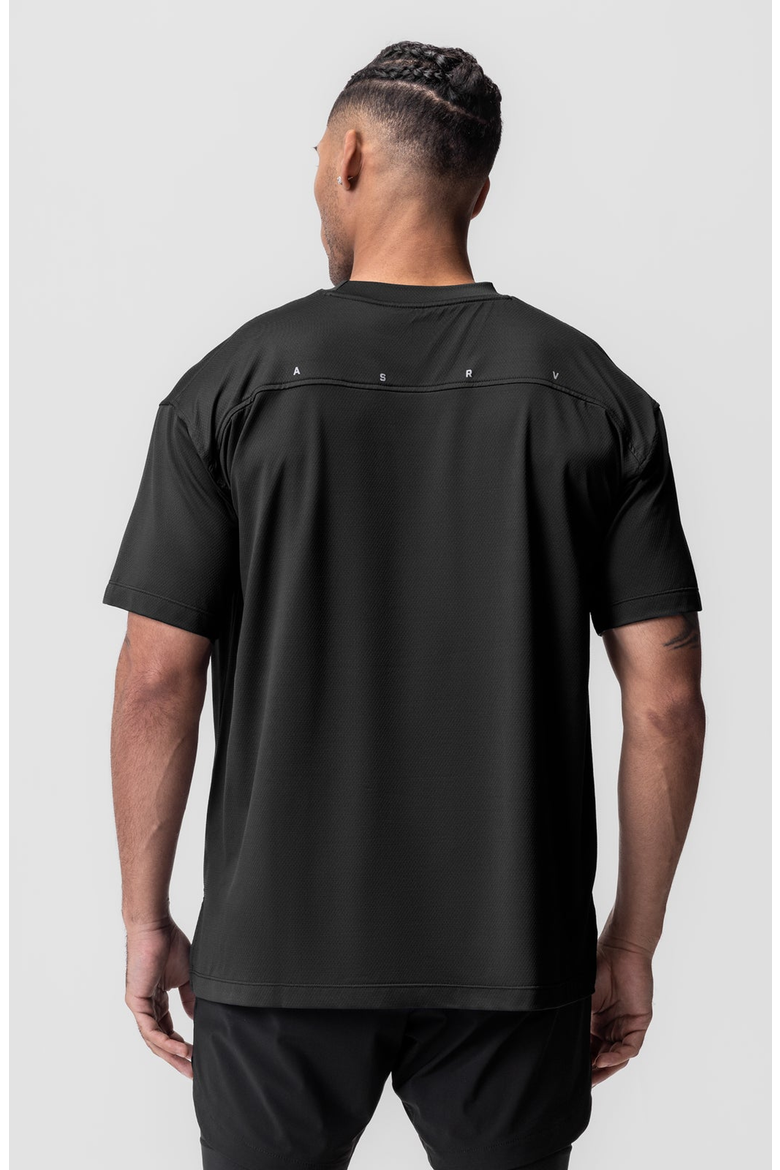 AeroSilver Oversized Tee, Alternate, color, Black "RP"