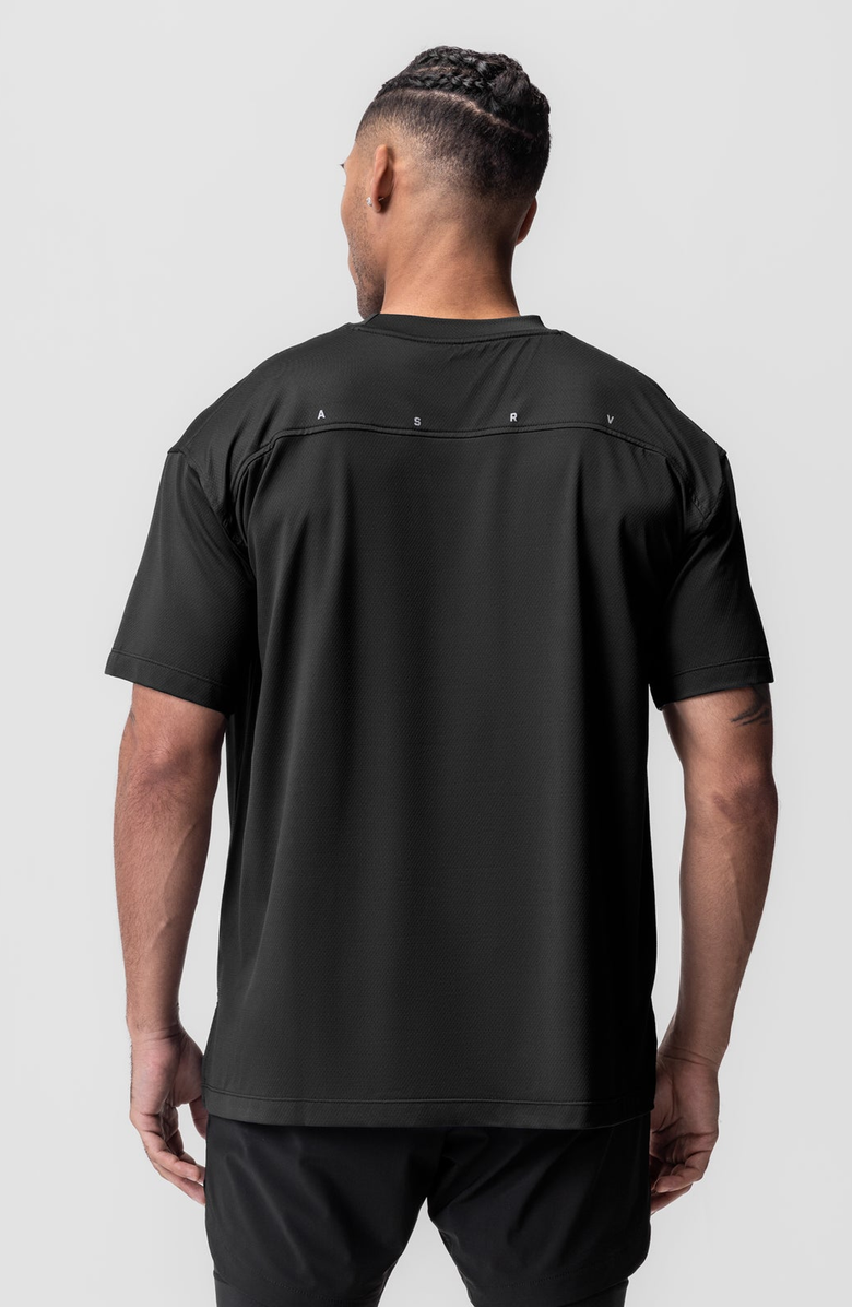 ASRV AeroSilver Oversized Tee, Alternate, color, Black