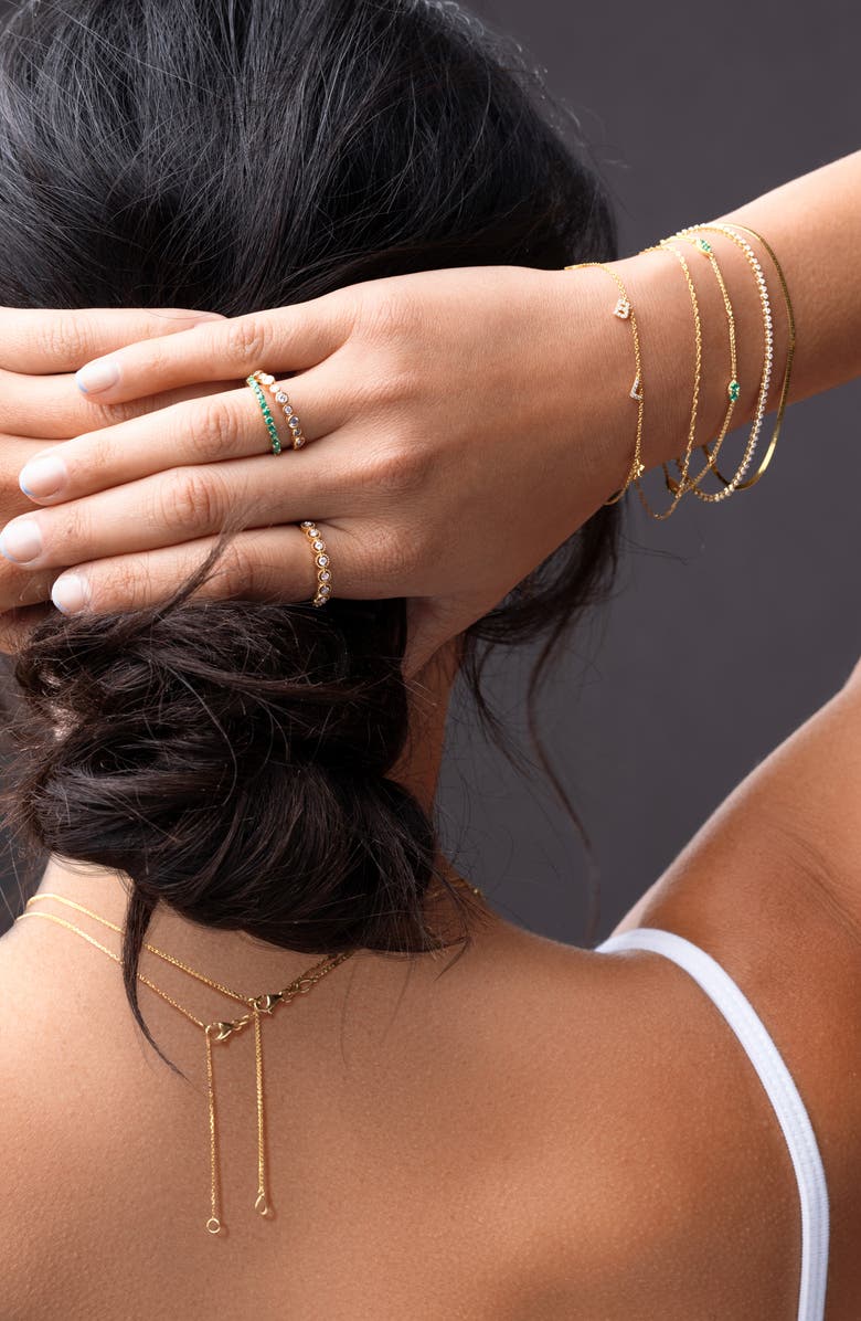 Bony Levy Monaco Alternating Diamond Ring, Alternate, color, 18K Yellow Gold