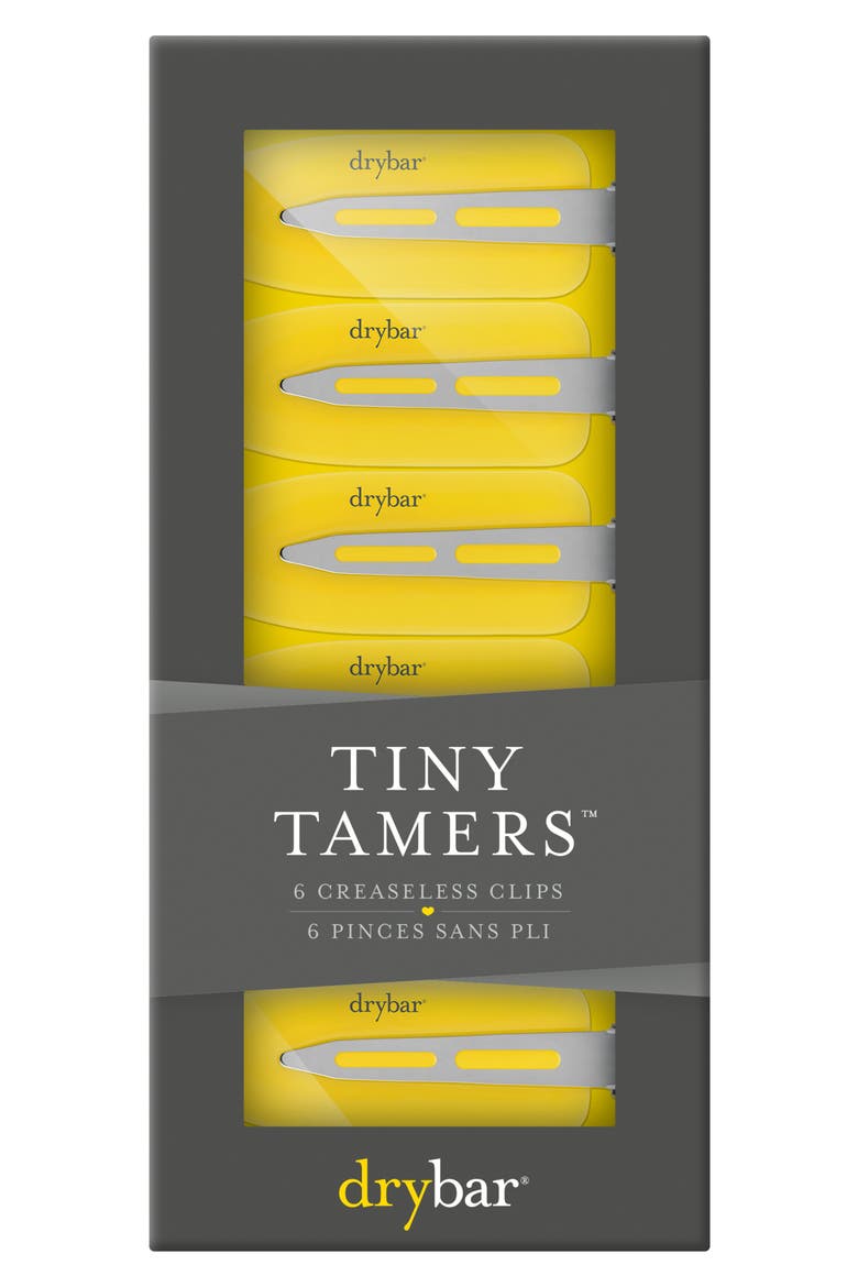 Tiny Tamers 6-Pack Creaseless Hair Clips, Alternate, color, NO COLOR