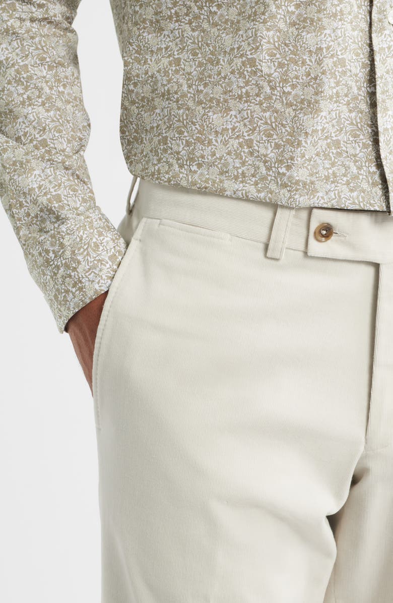 Jack Victor Palmer Corduroy Pants, Alternate, color, Stone