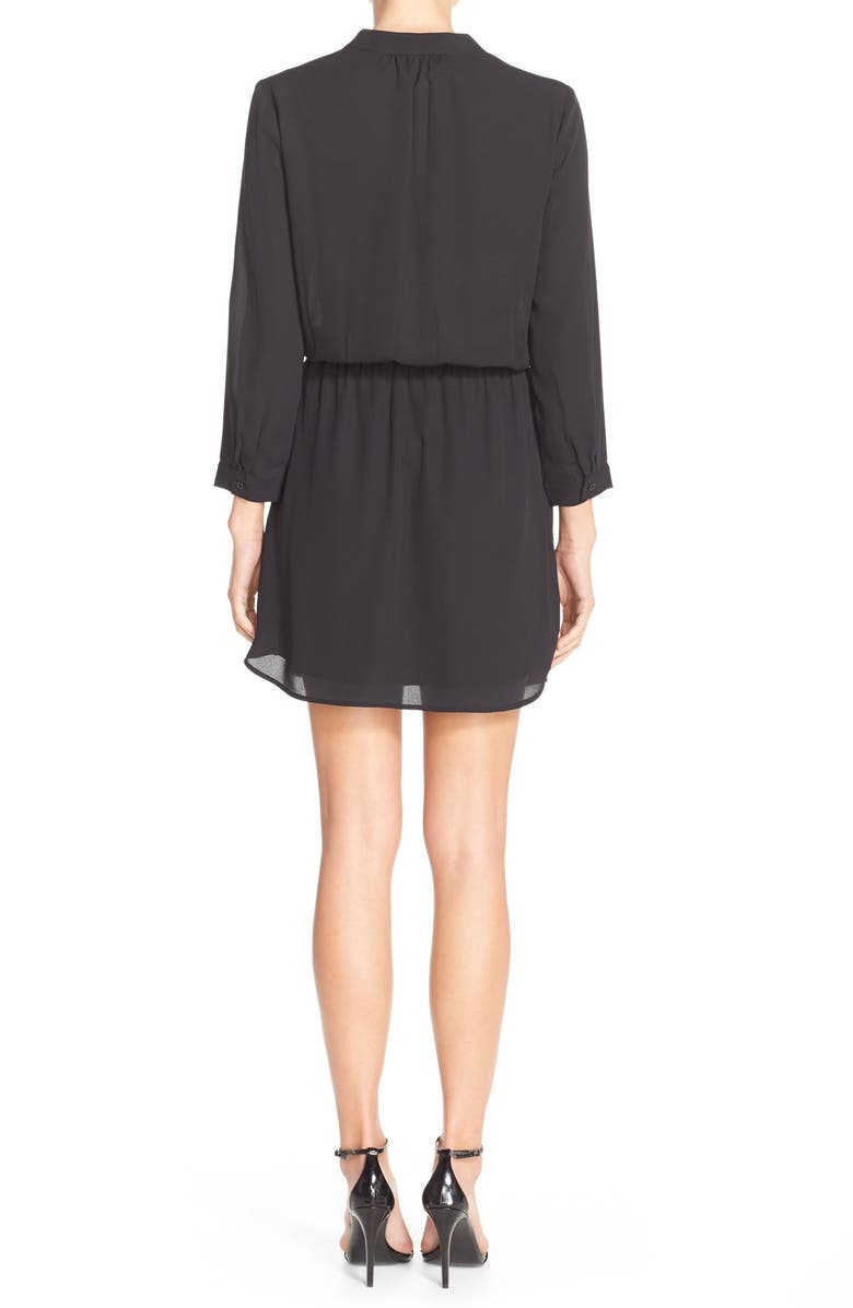 Charles Henry Crepe Shirtdress, Alternate, color,