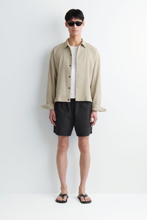 Reversible Nylon Swim Shorts
