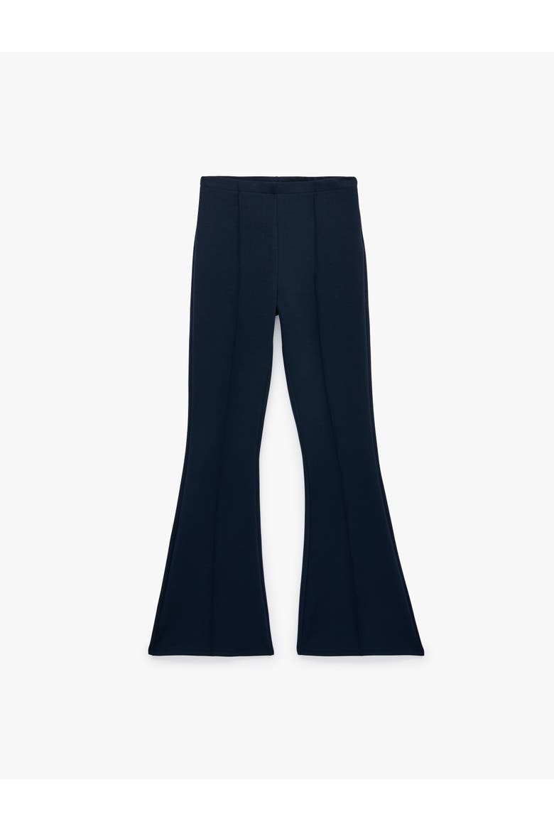 Flared Pants, Alternate, color, NAVY STRIPE