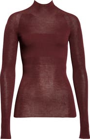 Versace Merino Wool Blend Rib Sweater
