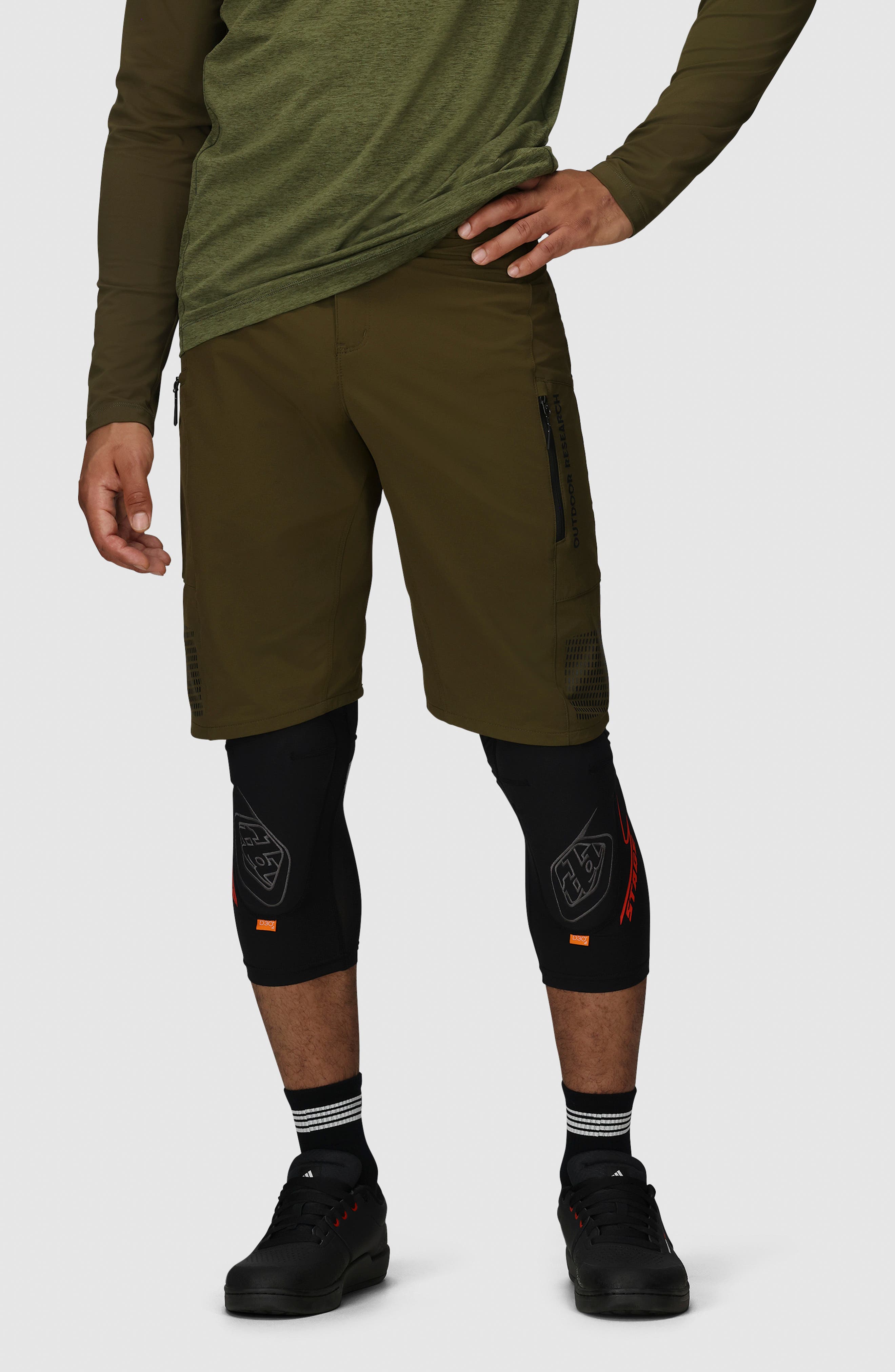 selected DARK OLIVE