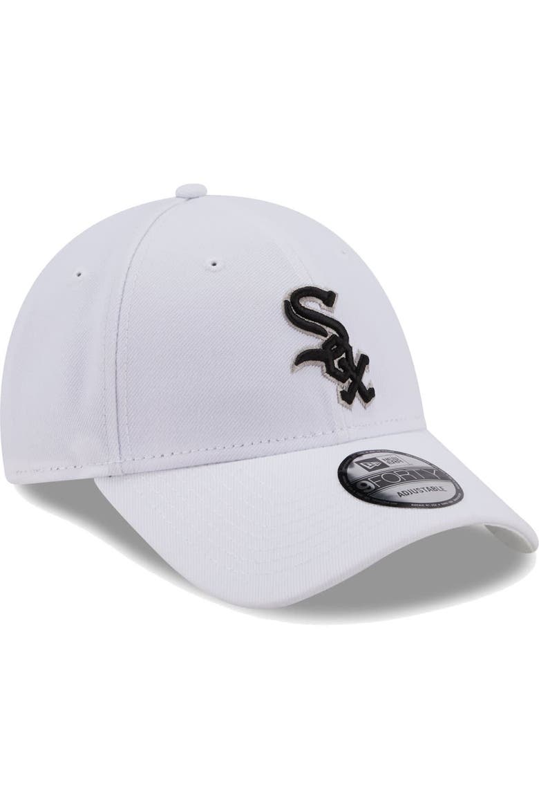 Men's New Era White Chicago White Sox League II 9FORTY Adjustable Hat, Alternate, color, White