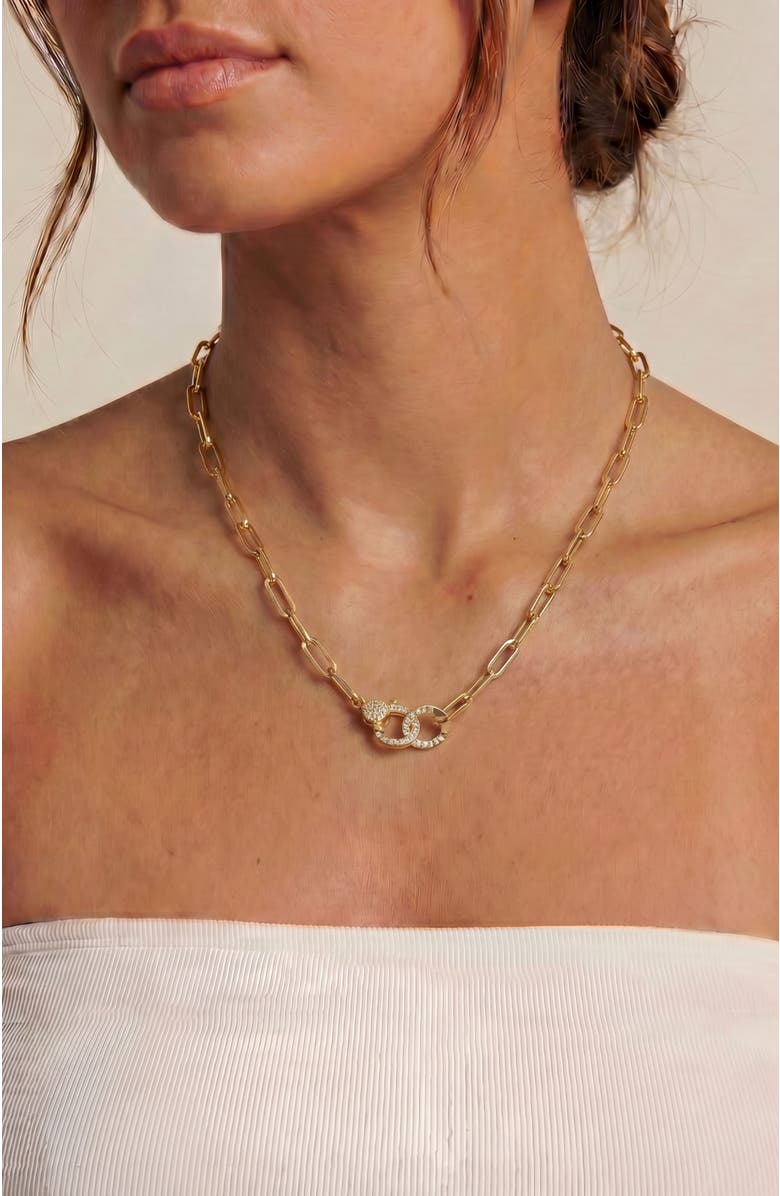 Stella & Dot Baby Jane Convertible Lariat Necklace, Alternate, color, Gold
